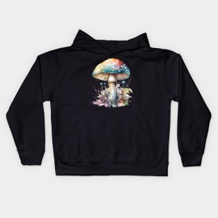 Magical Mystical Mushrooms Kids Hoodie